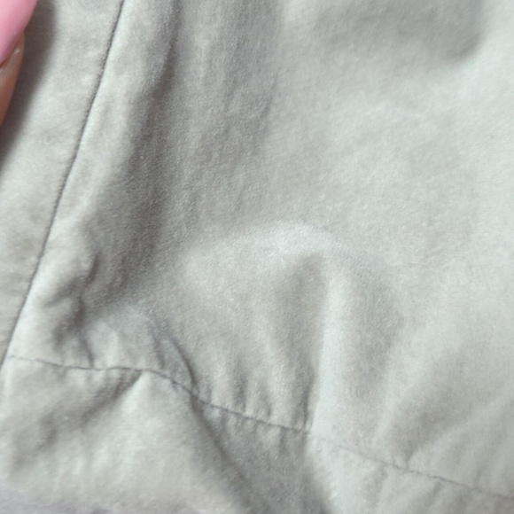 Reg $135 Talbot Velvet Gray Wide Leg side zip pants 18WP - Picture 5 of 6